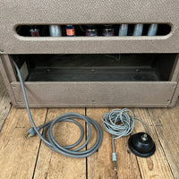 SOLD - DeArmond R25T 2x10" Amplifier 1960 Brown - Mahar's Vintage Guitars