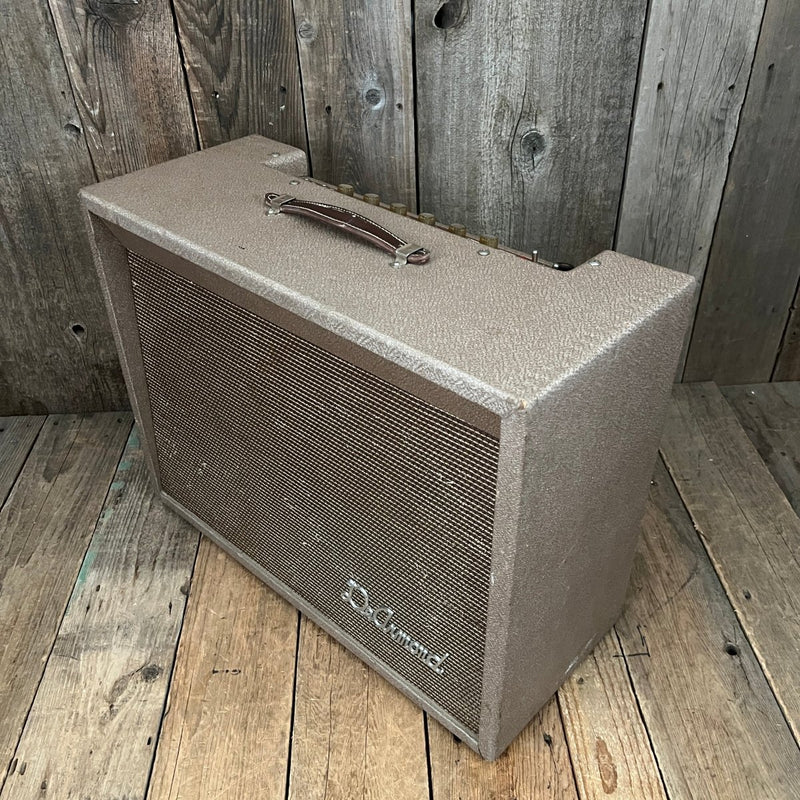 SOLD - DeArmond R25T 2x10" Amplifier 1960 Brown - Mahar's Vintage Guitars