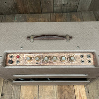 SOLD - DeArmond R25T 2x10" Amplifier 1960 Brown - Mahar's Vintage Guitars