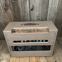 SOLD - DeArmond R25T 2x10" Amplifier 1960 Brown - Mahar's Vintage Guitars