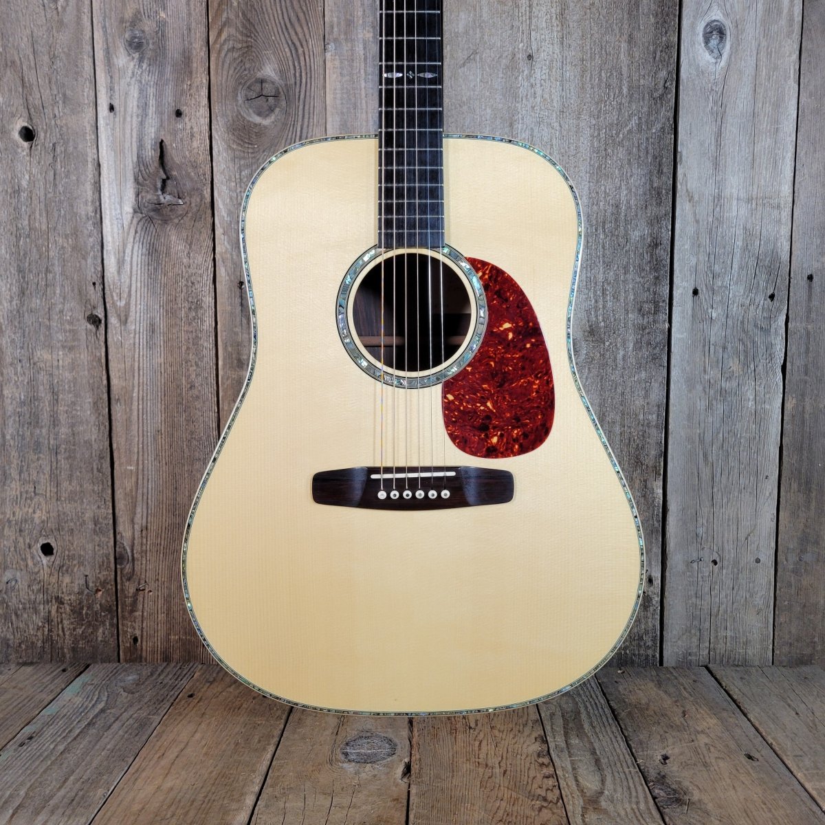 SOLD - Don Musser Dreadnought Brazilian Rosewood 1997 - Mahar's Vintage Guitars