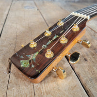 SOLD - Don Musser Dreadnought Brazilian Rosewood 1997 - Mahar's Vintage Guitars