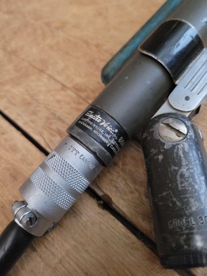SOLD - Electro - Voice EV 666 Microphone 1960s - Mahar's Vintage Guitars