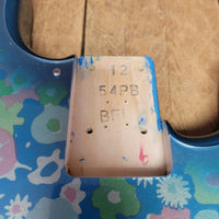 SOLD - Fender '54 Reissue Precision Bass Blue Floral Crafted in Japan 2002 - 2004 OPB - 54 CIJ - Mahar's Vintage Guitars