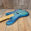 SOLD - Fender '54 Reissue Precision Bass Blue Floral Crafted in Japan 2002 - 2004 OPB - 54 CIJ - Mahar's Vintage Guitars