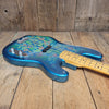 SOLD - Fender '54 Reissue Precision Bass Blue Floral Crafted in Japan 2002 - 2004 OPB - 54 CIJ - Mahar's Vintage Guitars