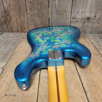 SOLD - Fender '54 Reissue Precision Bass Blue Floral Crafted in Japan 2002 - 2004 OPB - 54 CIJ - Mahar's Vintage Guitars