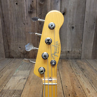 SOLD - Fender '54 Reissue Precision Bass Blue Floral Crafted in Japan 2002 - 2004 OPB - 54 CIJ - Mahar's Vintage Guitars