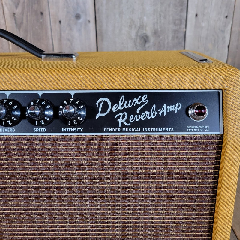 SOLD - Fender 65 Deluxe Reverb Tweed Limited Edition As New in Box! 2019 - Mahar's Vintage Guitars
