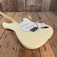 SOLD - Fender American Standard Stratocaster 1988 Olympic White - Mahar's Vintage Guitars