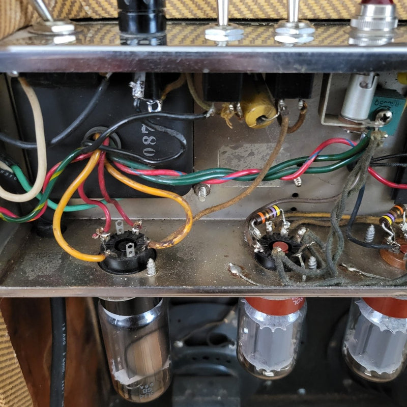 SOLD - Fender Bassman 5F6 - A Re - Tweed 1959 - Mahar's Vintage Guitars