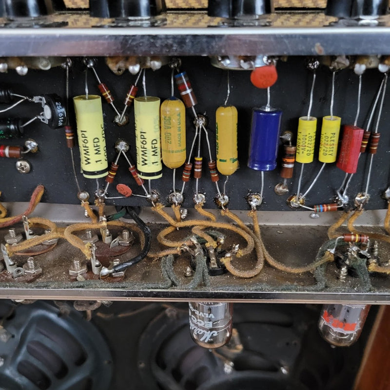 SOLD - Fender Bassman 5F6 - A Re - Tweed 1959 - Mahar's Vintage Guitars