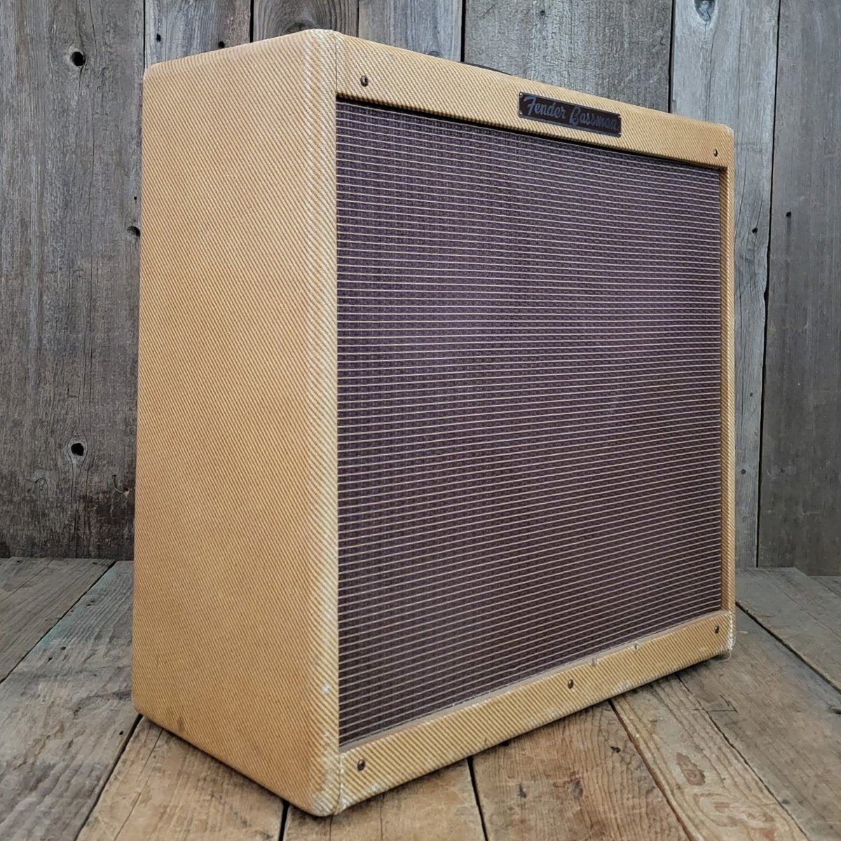 SOLD - Fender Bassman 5F6 - A Re - Tweed 1959 - Mahar's Vintage Guitars