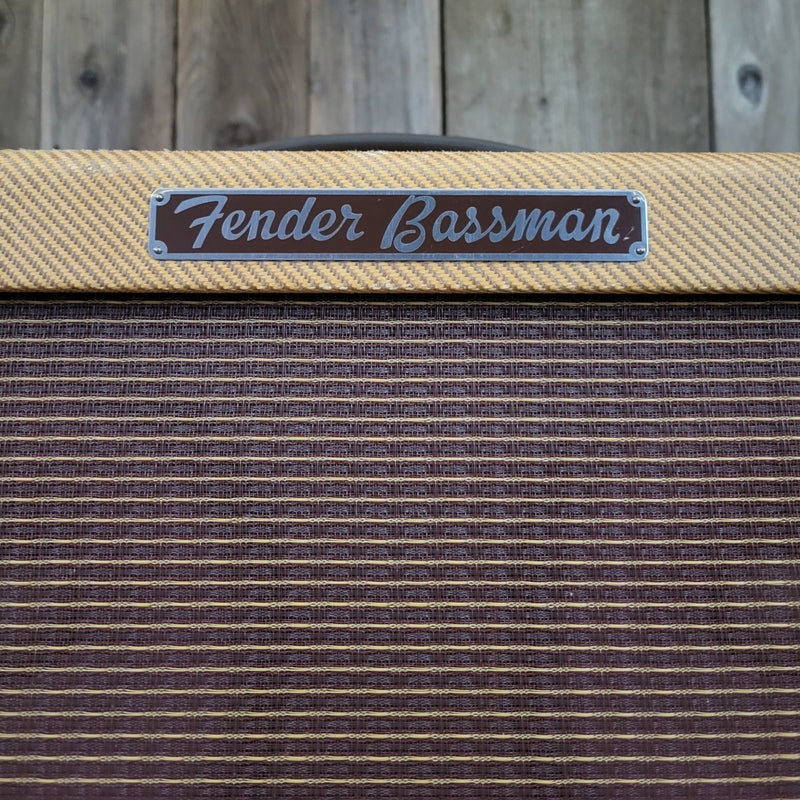 SOLD - Fender Bassman 5F6 - A Re - Tweed 1959 - Mahar's Vintage Guitars