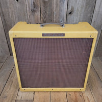 SOLD - Fender Bassman 5F6 - A Tweed Narrow Panel Guitar Amp Retweed 1960 - Mahar's Vintage Guitars