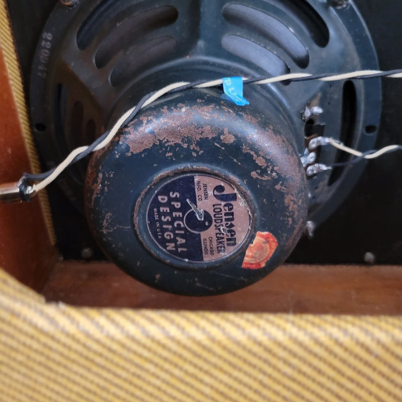 SOLD - Fender Bassman 5F6 - A Tweed Narrow Panel Guitar Amp Retweed 1960 - Mahar's Vintage Guitars
