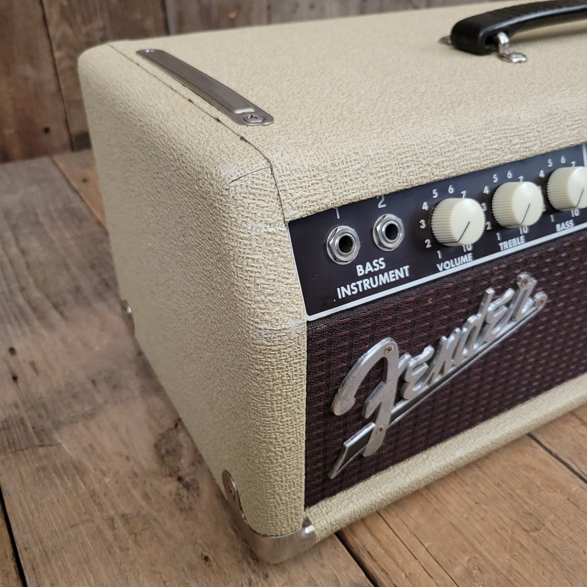 SOLD - Fender Bassman Amp Head 6G6-B Blond Tolex Oxblood Grille