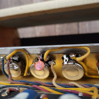 SOLD - Fender Bassman Amp Head 6G6 - B Blond Tolex Oxblood Grille 1962 - Mahar's Vintage Guitars