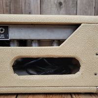 SOLD - Fender Bassman Amp Head 6G6 - B Blond Tolex Oxblood Grille 1962 - Mahar's Vintage Guitars