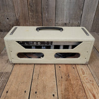 SOLD - Fender Bassman Amp Head 6G6 - B Blond Tolex Oxblood Grille 1962 - Mahar's Vintage Guitars