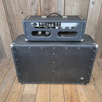 SOLD - Fender Bassman Head and 2x12 Cabinet January 1967 - Mahar's Vintage Guitars