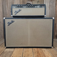 SOLD - Fender Bassman Head and 2x12 Cabinet January 1967 - Mahar's Vintage Guitars