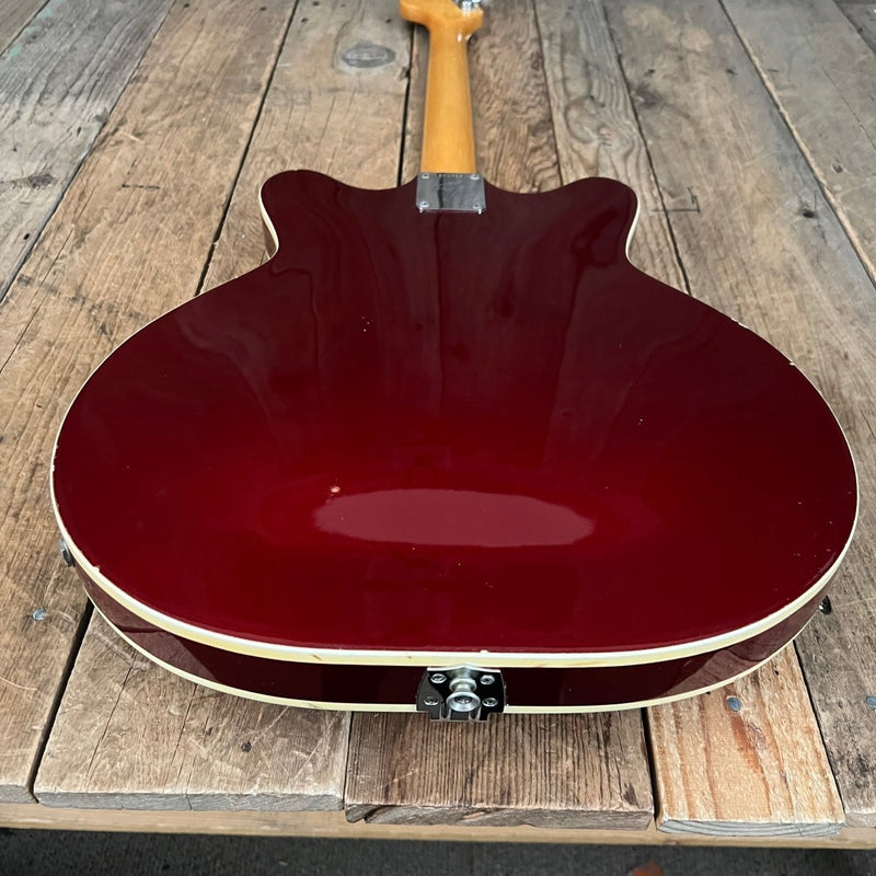 SOLD - Fender Coronado II 1967 Candy Apple Red - Mahar's Vintage Guitars