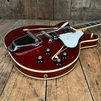 SOLD - Fender Coronado II 1967 Candy Apple Red - Mahar's Vintage Guitars
