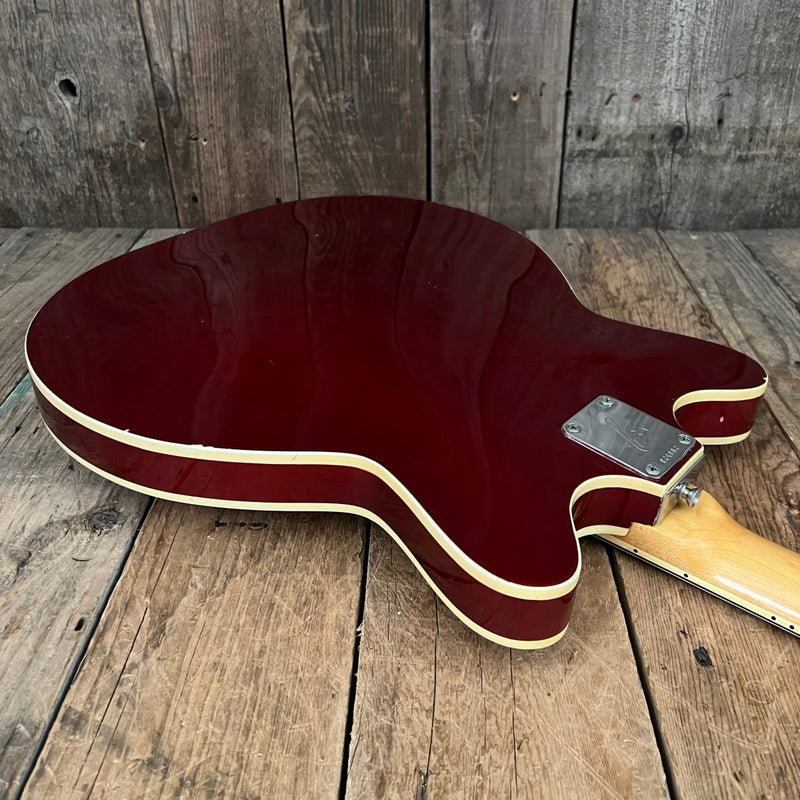 SOLD - Fender Coronado II 1967 Candy Apple Red - Mahar's Vintage Guitars