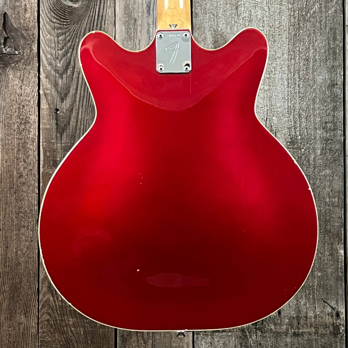 SOLD - Fender Coronado II 1967 Candy Apple Red - Mahar's Vintage Guitars