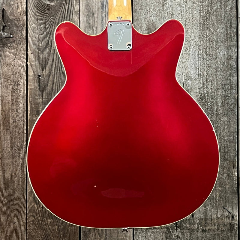 SOLD - Fender Coronado II 1967 Candy Apple Red - Mahar's Vintage Guitars