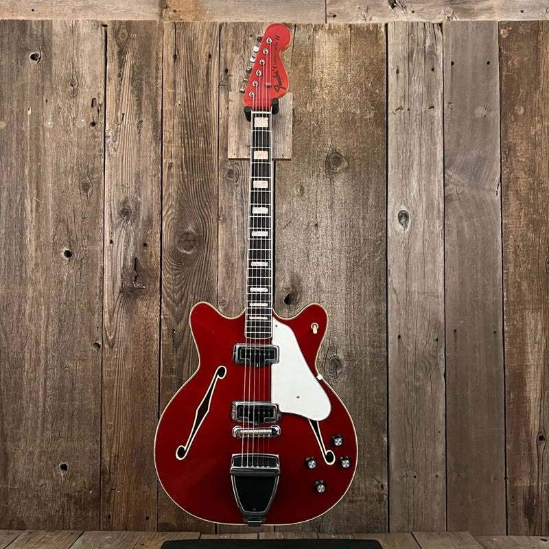 SOLD - Fender Coronado II 1967 Candy Apple Red - Mahar's Vintage Guitars