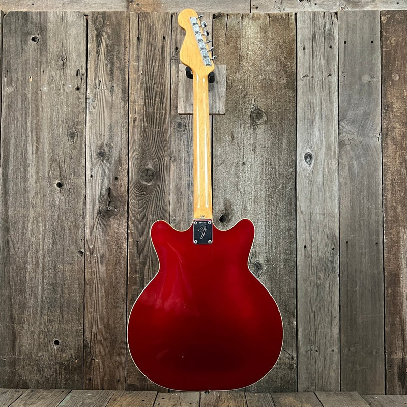 SOLD - Fender Coronado II 1967 Candy Apple Red - Mahar's Vintage Guitars
