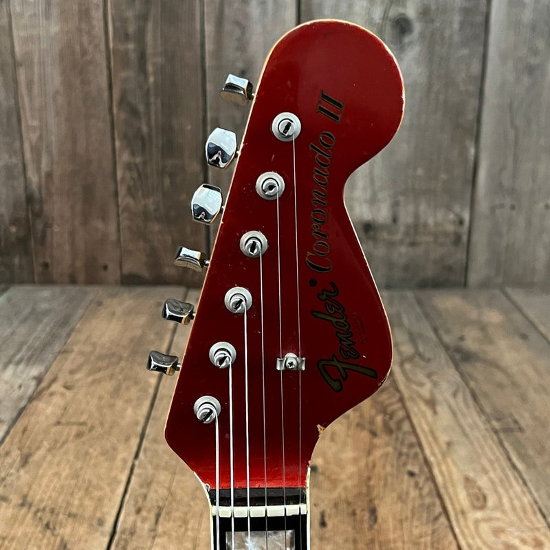 SOLD - Fender Coronado II 1967 Candy Apple Red - Mahar's Vintage Guitars