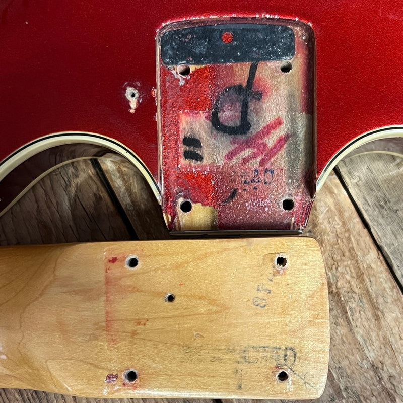 SOLD - Fender Coronado II 1967 Candy Apple Red - Mahar's Vintage Guitars