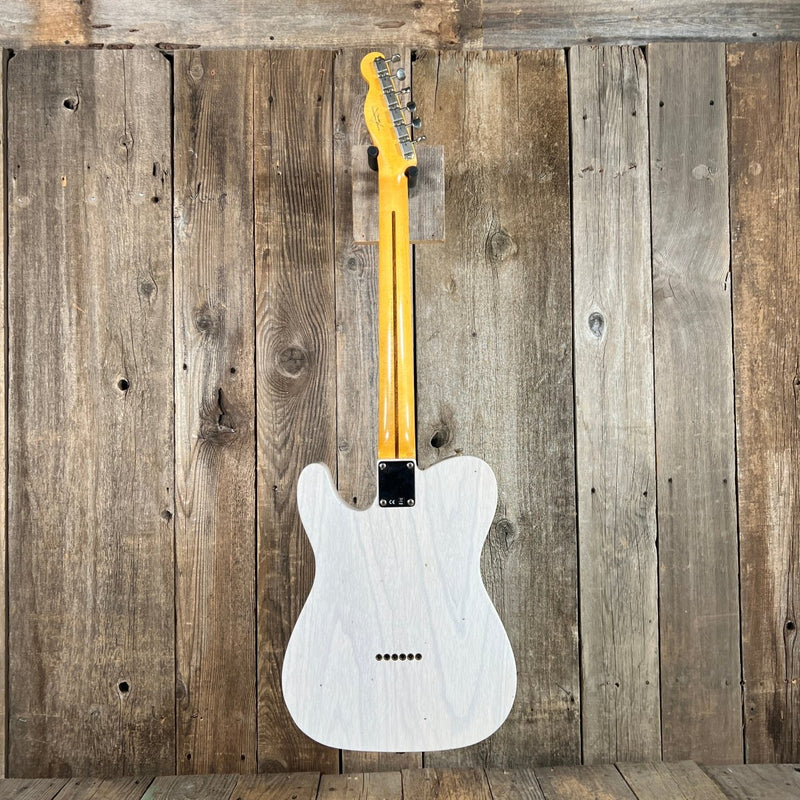 SOLD - Fender Custom '52 Telecaster Journeyman Relic 2022 White Blonde - Mahar's Vintage Guitars