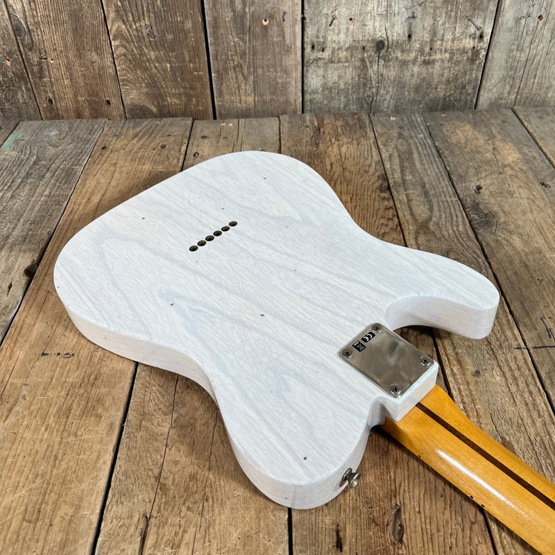 SOLD - Fender Custom '52 Telecaster Journeyman Relic 2022 White Blonde - Mahar's Vintage Guitars