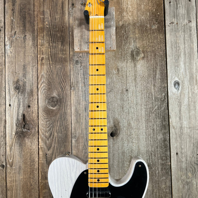 SOLD - Fender Custom '52 Telecaster Journeyman Relic 2022 White Blonde - Mahar's Vintage Guitars