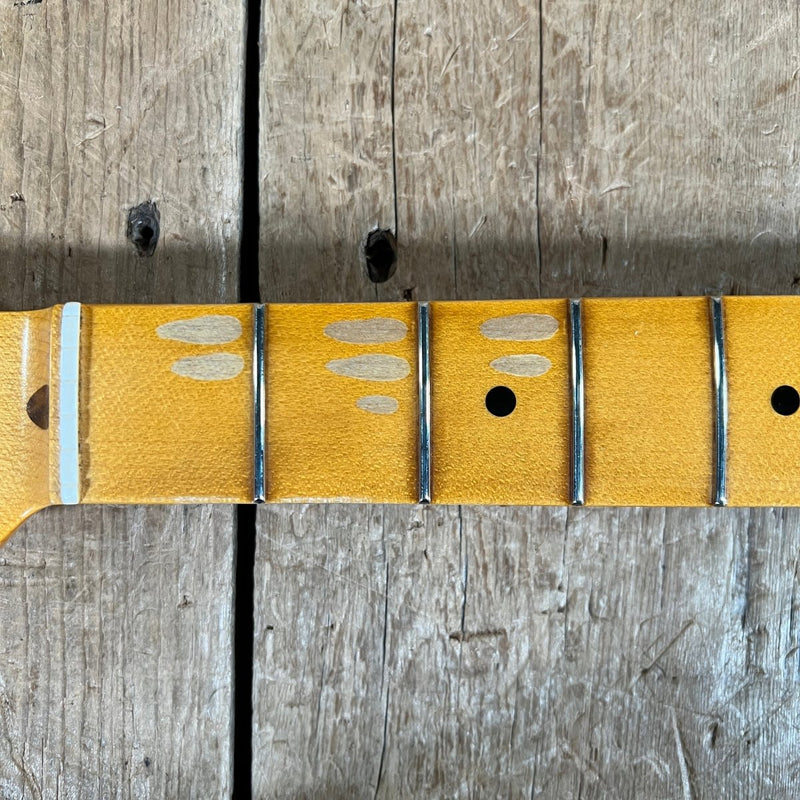 SOLD - Fender Custom '52 Telecaster Journeyman Relic 2022 White Blonde - Mahar's Vintage Guitars