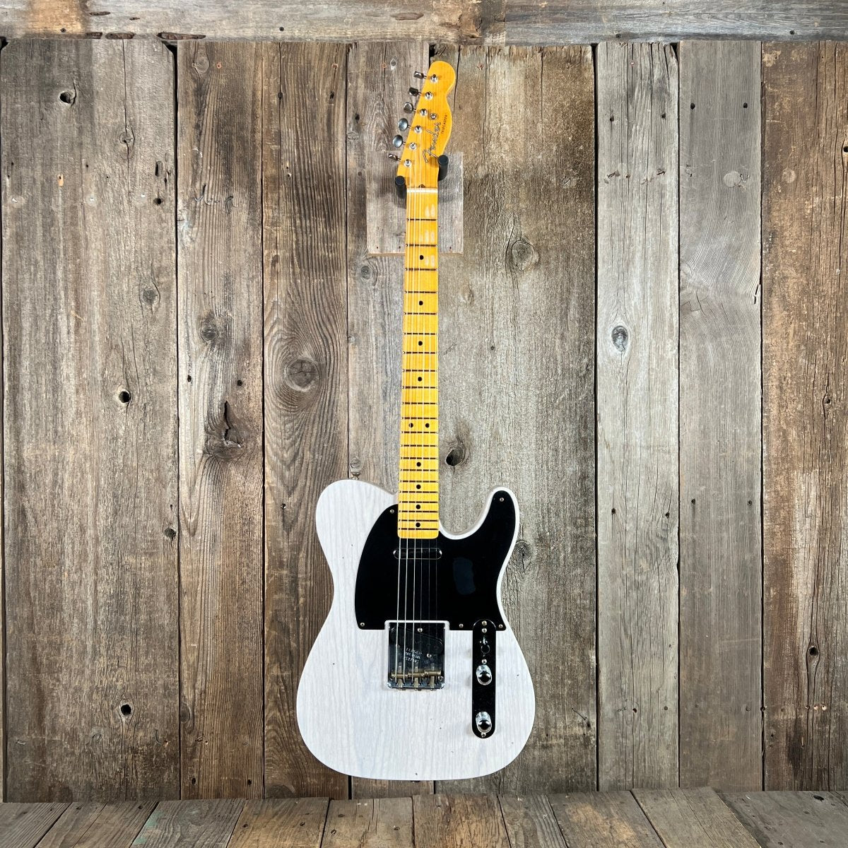 SOLD - Fender Custom '52 Telecaster Journeyman Relic 2022 White Blonde - Mahar's Vintage Guitars