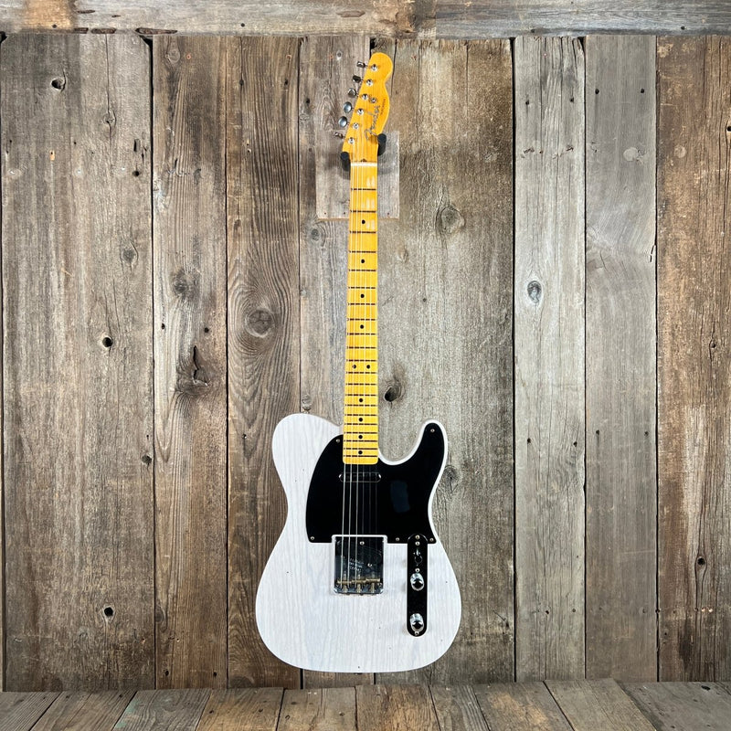 SOLD - Fender Custom '52 Telecaster Journeyman Relic 2022 White Blonde - Mahar's Vintage Guitars