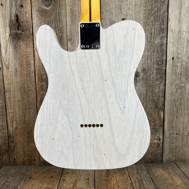 SOLD - Fender Custom '52 Telecaster Journeyman Relic 2022 White Blonde - Mahar's Vintage Guitars