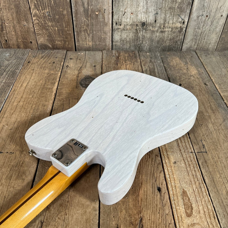 SOLD - Fender Custom '52 Telecaster Journeyman Relic 2022 White Blonde - Mahar's Vintage Guitars