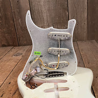 SOLD - Fender Custom Shop 64 Stratocaster Journeyman Super Faded Aged Sonic Blue 2018 - Mahar's Vintage Guitars