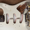 SOLD - Fender Custom Shop 64 Stratocaster Journeyman Super Faded Aged Sonic Blue 2018 - Mahar's Vintage Guitars