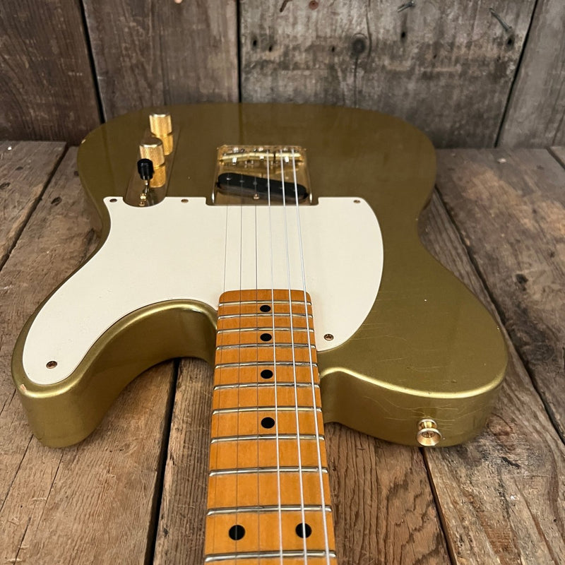 SOLD - Fender Custom Shop Esquire Built for Norm's Rare Guitars '59 Relic 2005 Gold - Mahar's Vintage Guitars