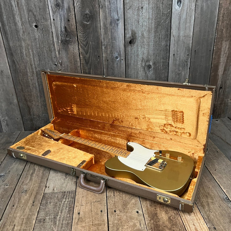 SOLD - Fender Custom Shop Esquire Built for Norm's Rare Guitars '59 Relic 2005 Gold - Mahar's Vintage Guitars