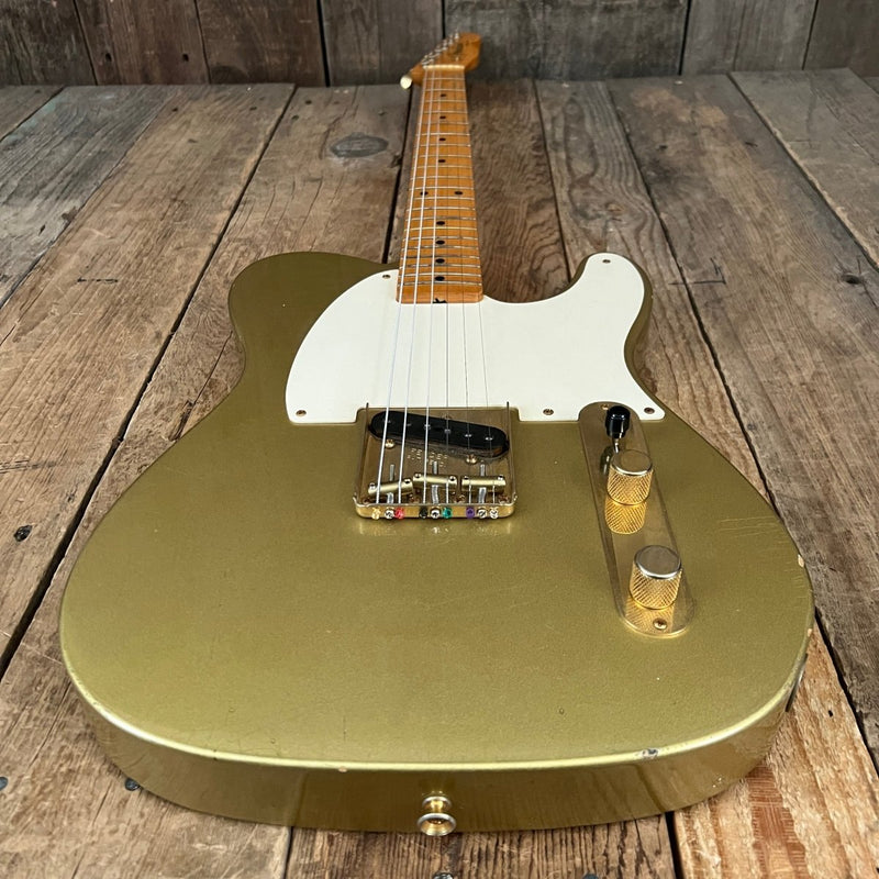 SOLD - Fender Custom Shop Esquire Built for Norm's Rare Guitars '59 Relic 2005 Gold - Mahar's Vintage Guitars