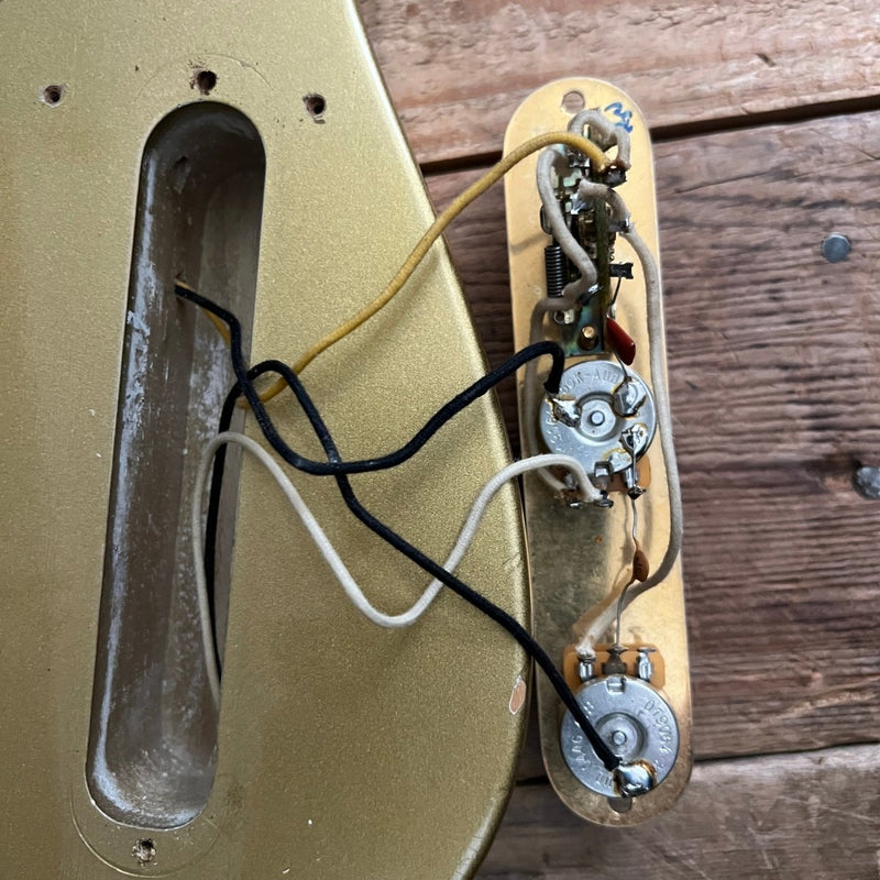 SOLD - Fender Custom Shop Esquire Built for Norm's Rare Guitars '59 Relic 2005 Gold - Mahar's Vintage Guitars