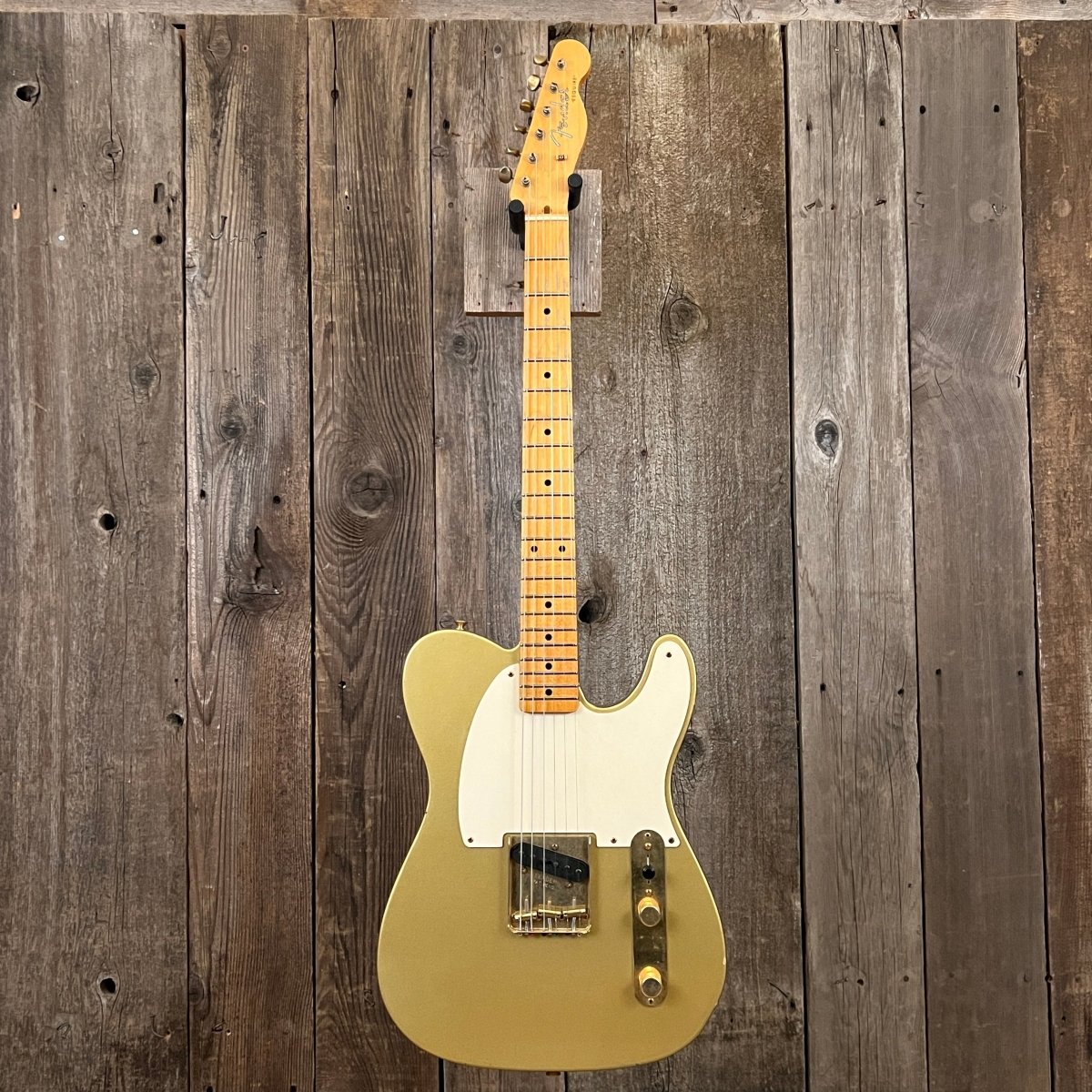 SOLD - Fender Custom Shop Esquire Built for Norm's Rare Guitars '59 Relic 2005 Gold - Mahar's Vintage Guitars
